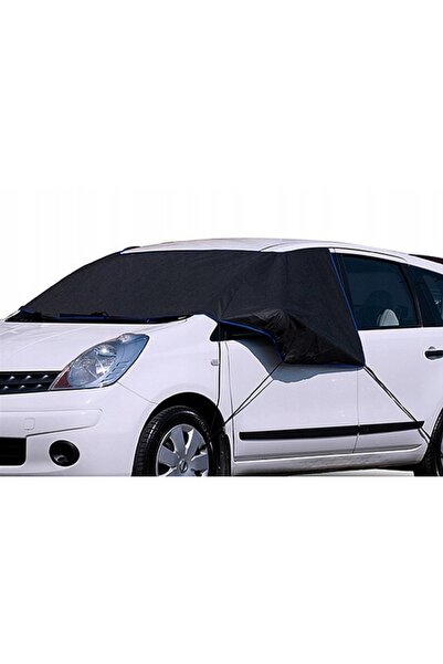 CarPassion Parasolar pentru parbriz si oglinzi laterale 10012CP, material ter...