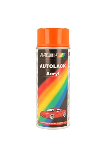 Motip Spray vopsea retus auto KOMPAKT AUTOLACK Acryl 42420, culoare portocali...