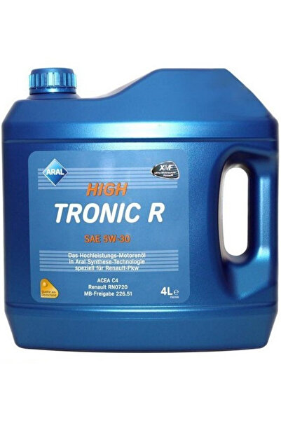 Aral Ulei de motor HighTronic R 5W30 1555F2, volum 4 litri, sintetic