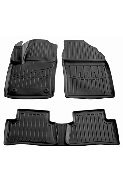 Umbrella Set covorase auto din cauciuc 106016, negru, pentru Toyota C-HR, 2016-