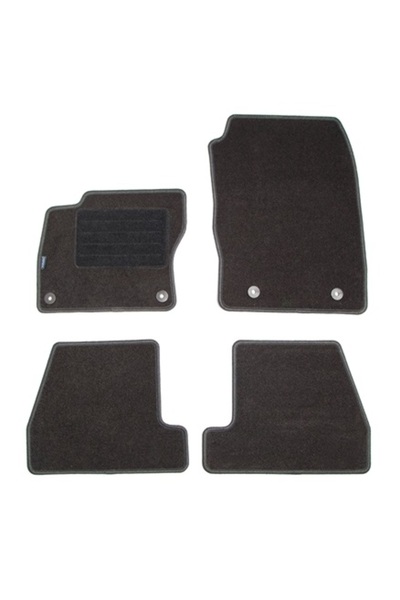 PETEX Set covorase auto tip mocheta 112825202PX, model REX, culoare grafit, p...