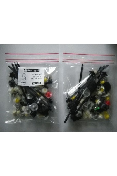 RESTAGRAF Set clipsuri auto montaj usa A513007, plastic, pentru Ford Transit,...