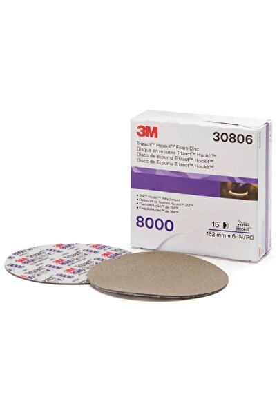 3M Disc abraziv pentru finisaj Trizact 30806, granulatie P8000, 150 mm