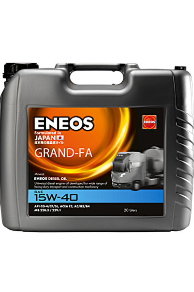 ENEOS Ulei motor GRAND-FA 15W40 E.GFA15W40/20, volum 20 litri, mineral