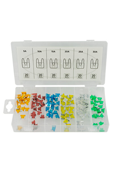 JBM Trusa 120 sigurante auto 53380, 5A, 10A, 15A, 20A, 25A, 30A