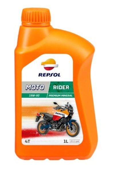 REPSOL Ulei motor motocicleta MOTO RIDER 4T RP165M51, vascozitate 15W50, volu...