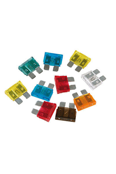 Lampa Set 10 sigurante de conectare LAM70080, 12/32V, culori asortate, 1 x 5A...