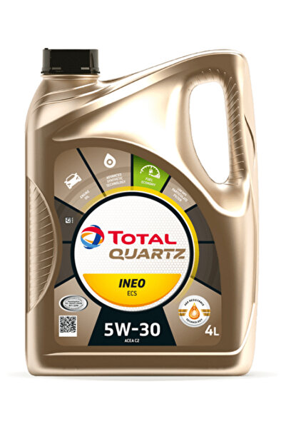 TOTAL Ulei motor Quartz Ineo ECS 5W30 216635, volum 4 litri, sintetic