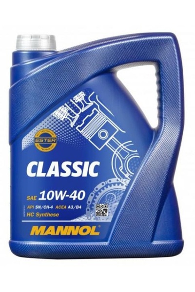 MANNOL Ulei de motor Classic 10W40 MN7501-5, volum 5 litri, sintetic