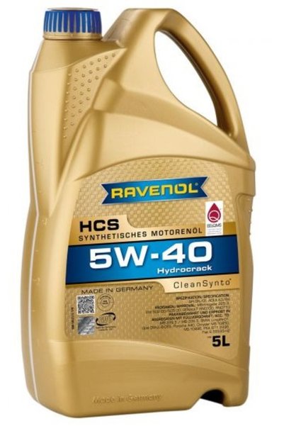RAVENOL Ulei de motor HCS 5W40 1112105-005, volum 5 litri, sintetic