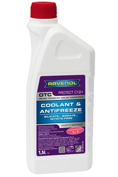 RAVENOL Antigel OTC Concentrate Protect C12+ 1410110-150, rosu, volum 1.5 lit...