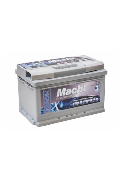 Macht Baterie auto NORDIK 19905, tensiune 12 V, acumulator 72 Ah, 700 A, dime...
