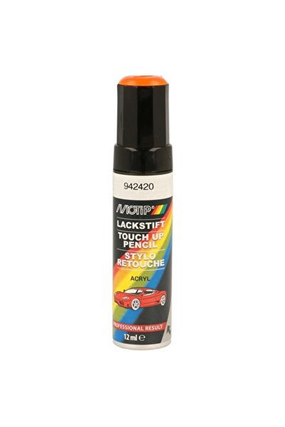 Motip Marker vopsea retus auto KOMPAKT LACKSTIFT Acryl 942420, culoare portoc...