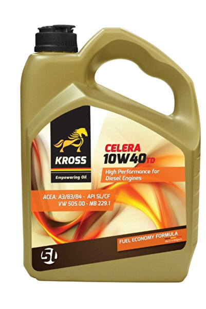 KROSS Ulei motor CELERA TD 10W40 P03021-KRO005, volum 5 litri, semi sintetic
