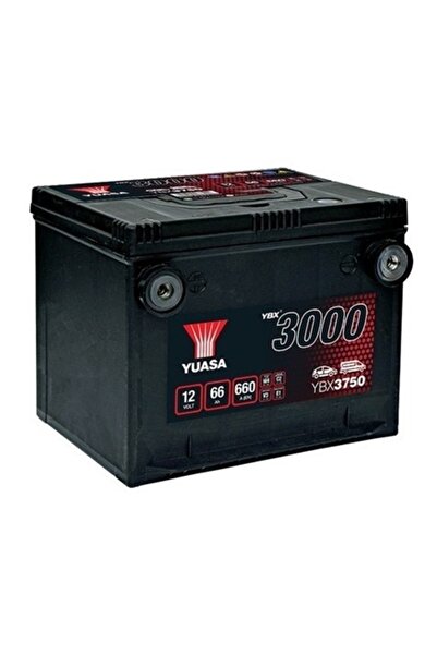 Yuasa Baterie auto YBX 3000 USA YBX3750, 12 V, 66 Ah, 660 A, 230x179x185 mm, ...