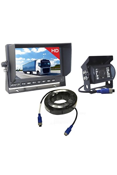 VİGNAL Sistem camera auto pentru camioane Wired HD 720P D16033, camera marsar...