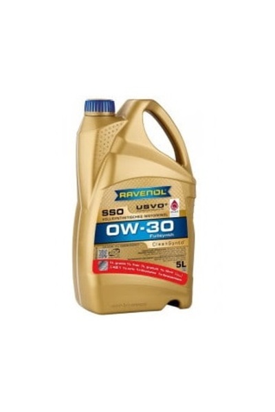 RAVENOL Ulei motor SSO 0W30 USVO Promo 4+1 1111100-A05, volum 5 litri, sintetic