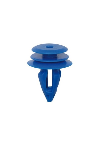 RESTAGRAF Set 10 clipsuri auto A1520, diametru 8 mm, din plastic, albastru, p...
