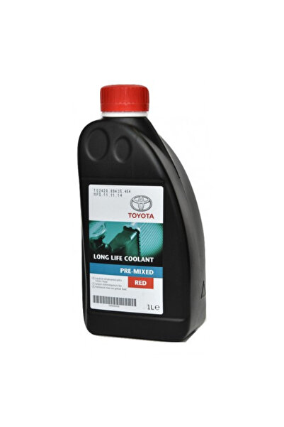 Toyota Antigel Long Life G12 0888980006, culoare rosu, volum 1 litru, gata pr...