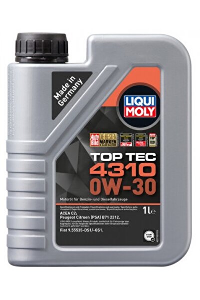 Liqui Moly Ulei de motor Top Tec 4310 0W30 2361, volum 1 litru, sintetic