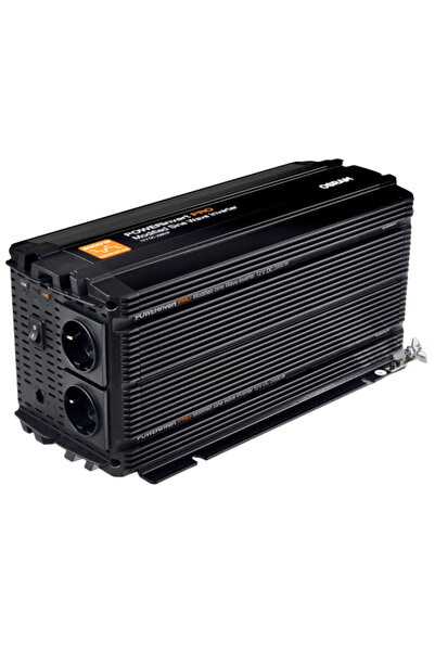 Osram Invertor auto Undă sinusoidală modificată OEINVMA20, 12V CC, 2000W, 2 x...