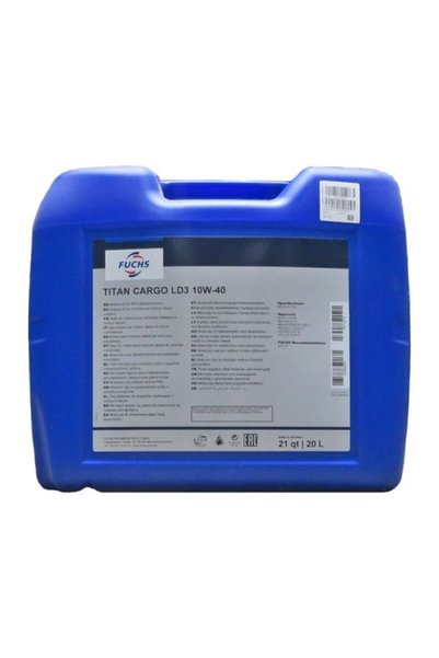 Fuchs Ulei motor TITAN CARGO LD3 10W40, volum 20 litri