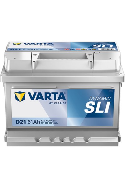 Varta Baterie auto Dynamic SLI D21 561400060K262, 12 V, 61 Ah, 600 A, 242x175...