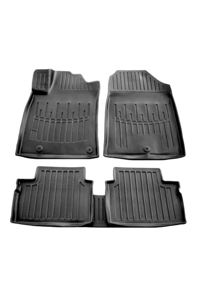 Umbrella Set covorase auto din cauciuc 109730, negru, pentru Hyundai i30, PD,...