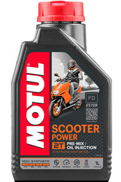 Motul Ulei motor 2T SCOOTER POWER, volum 1 litru, sintetic