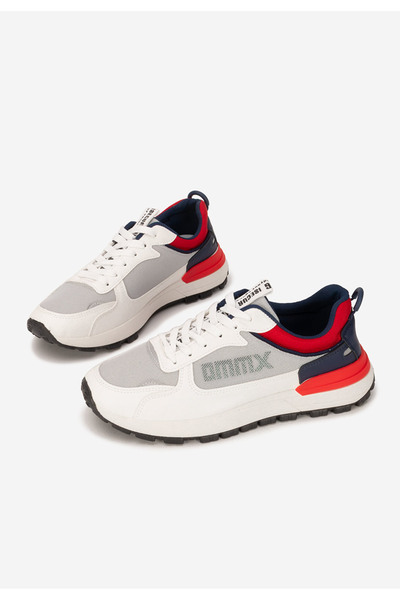 B T Shoes Sneakers barbati Damon V2 albi
