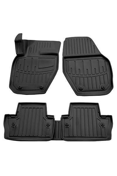 Umbrella Set covorase auto din cauciuc 106054, negru, pentru Volvo S60 II, 20...