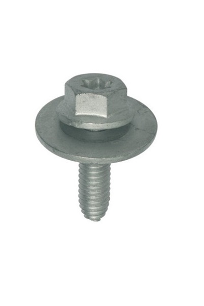 RESTAGRAF Set 12 suruburi si saibe auto A11568, M6-1.00 x 20 mm, metal, pentr...