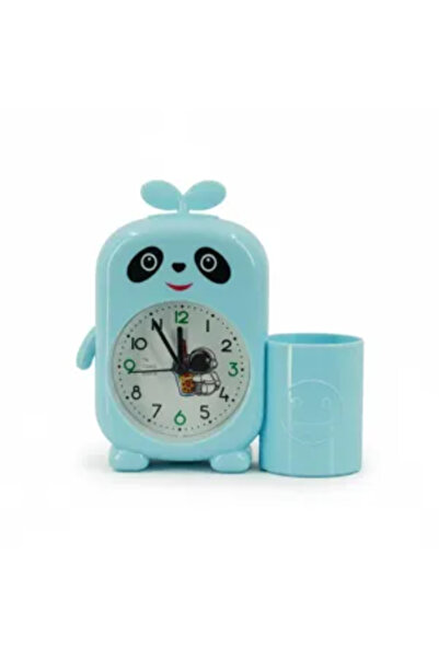 Generic Brand Ceas decorativ pentru copii cu design panda, mecanism quartz și...
