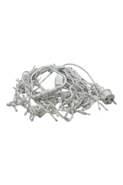 Generic Brand Коледна светеща гирлянда тип ледена висулка, 100 LED диода, сту...