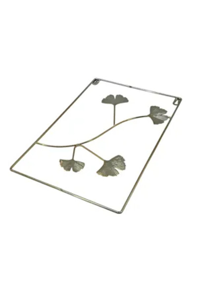 Generic Brand Decorațiune de Perete din Metal cu Ramură și Frunze, Design Ele...