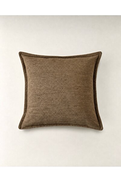 AYSA HOME DECOR Noma Khaki Throw Pillow Cover (45X45Cm)