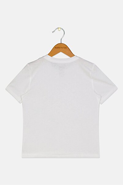 Levi's Toddlers Boy Graphic Print Short Sleeve T-Shirt, White