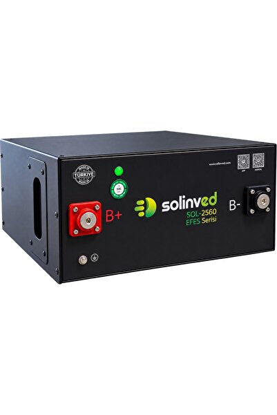 SOLİNVED 25.6 V 100AH Efes Serisi Lifepo4 Akü