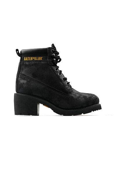 Cat Γυναικείες μπότες casual 015Z100834-BLACK-METALLIC Μαύρο