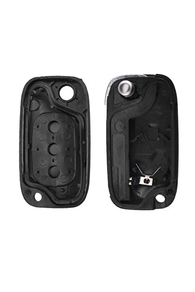 OEM Carcasă cheie compatibilă cu Renault Fluence 3 butoane lamă 206