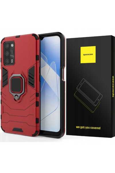 spacecase X-Ring Oppo A16 roșu