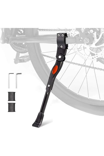 SupWolf Adjustable Bicycle Kickstand, Aluminium Bike Rear Mount Kickstand Bik...