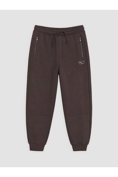 LC Waikiki Ozmarka New Season Brown Boys' Thick Jogger Sweatpants
