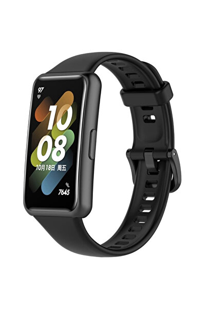 XGSM Curea de silicon pentru Huawei Band 7, Negru