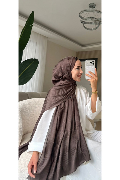 fleur scarf Kibrit Desen Şal