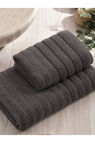 SHIPLA HOME 2-Piece Wave Bath Towel Set