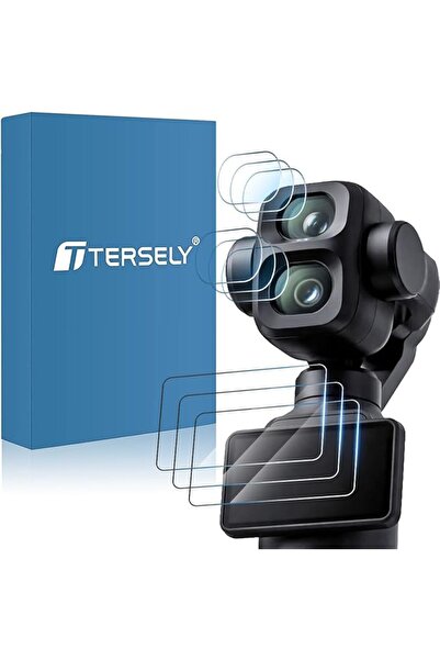 T Tersely 3+3 Pack Tempered Glass Screen Protector for DJI Pocket 4P/4 Pro
