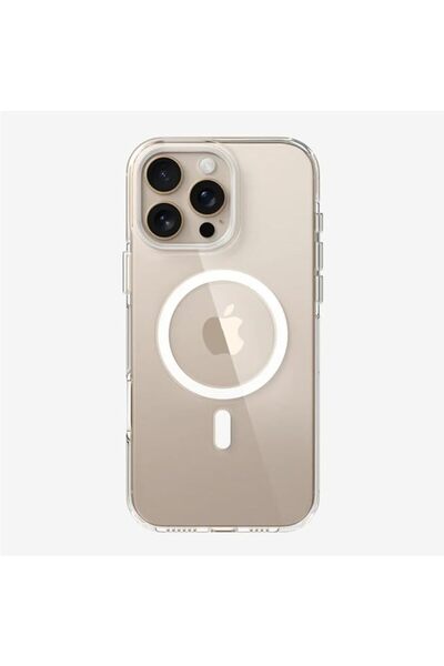 Generic Magnetic Clear Case for iPhone 16 Pro Max, Anti-Yellowing Transparent...
