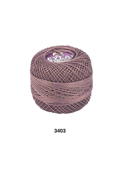 hobi dünyası evim 1 piece lilac etamine cross-stitch embroidery thread 6 ply ...