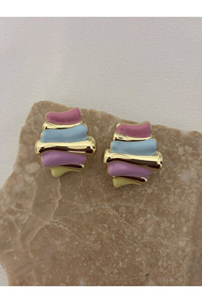 XUPING JEWELRY أقراط فولاذية ملونة من Xuping